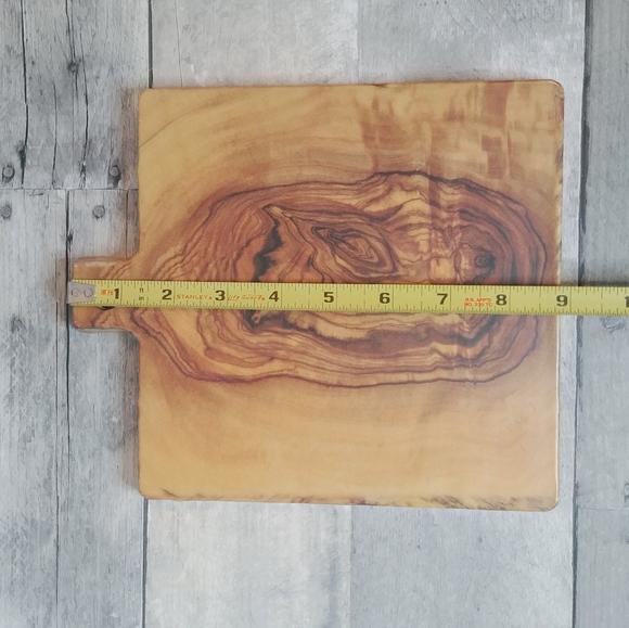 American METALCRAFT Inc. Faux Olive Wood Square Serving Platter Melamine NWT - Picture 8 of 9